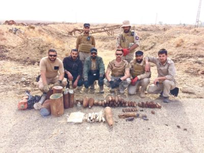 Equipe déminage Syrie