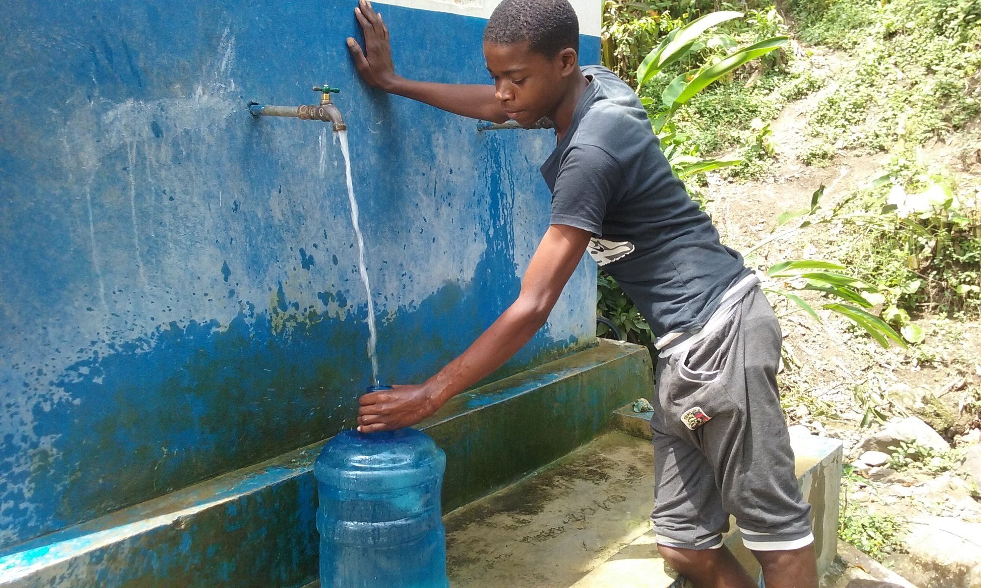 Création et connexion du service d&rsquo;eau potable – Petite Rivière de l&rsquo;Artibonite