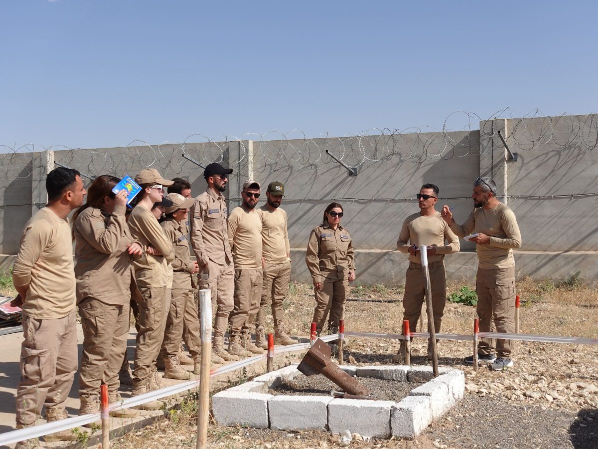 SINJAR Formation des équipes de déminage SHO
