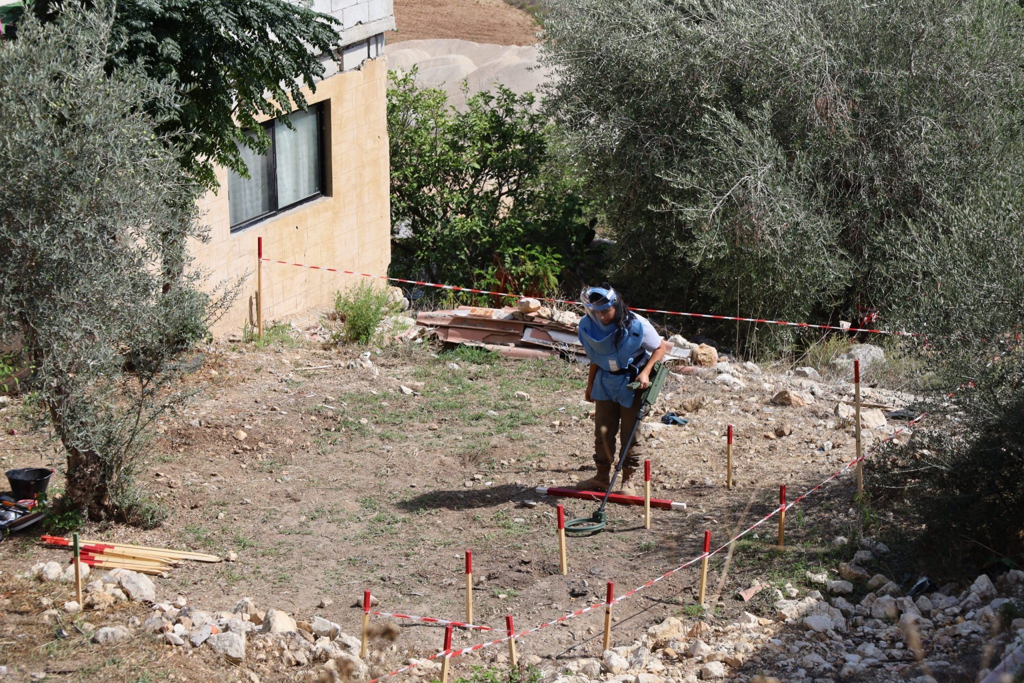 Opérations de déminage humanitaire de HAMAP-Humanitaire au Liban