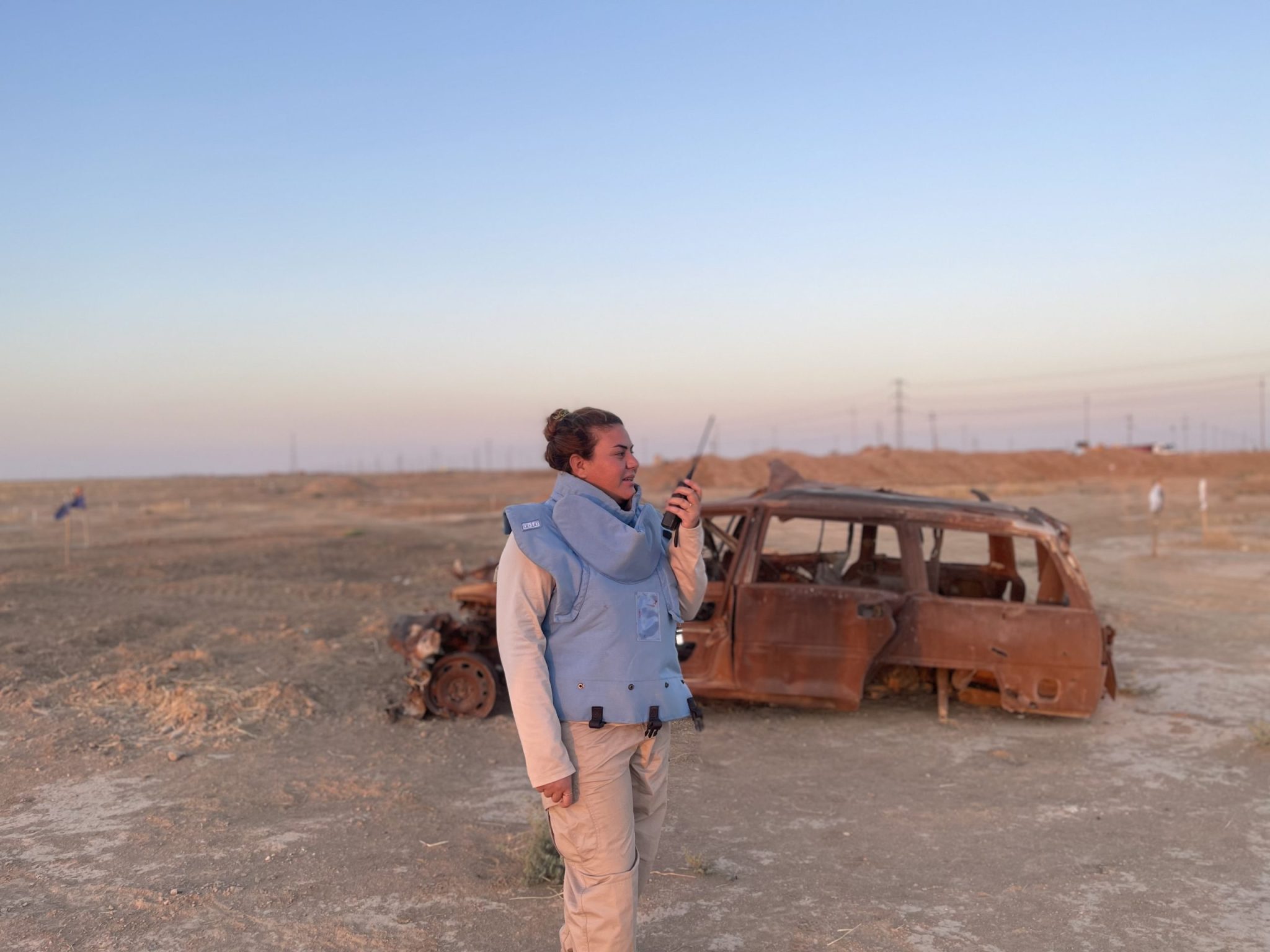 Opérations de déminage humanitaire de HAMAP-Humanitaire en Syrie