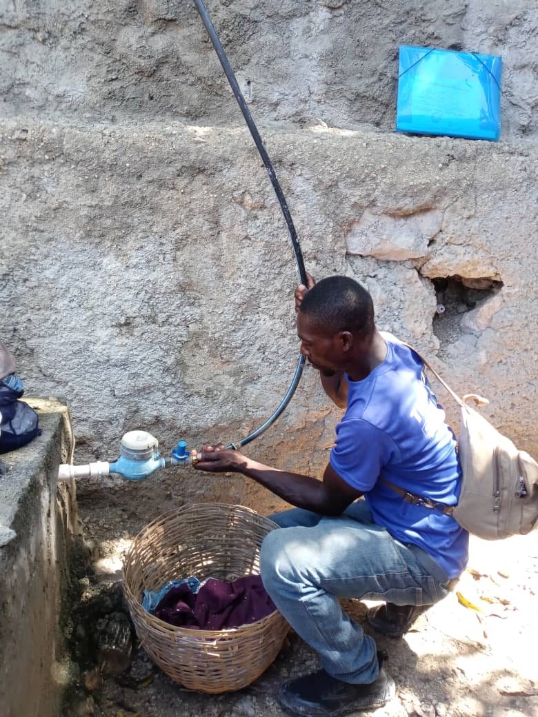 Réhabilitation du réseau d&rsquo;eau de Saint-Marc, phase 1
