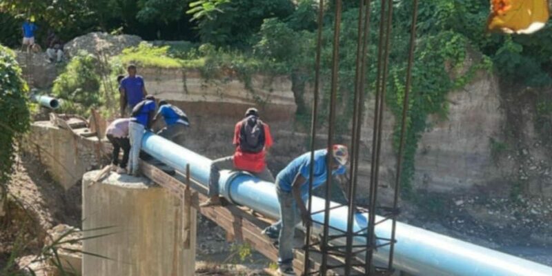 Réhabilitation du réseau d&rsquo;eau de Saint-Marc, phase 2