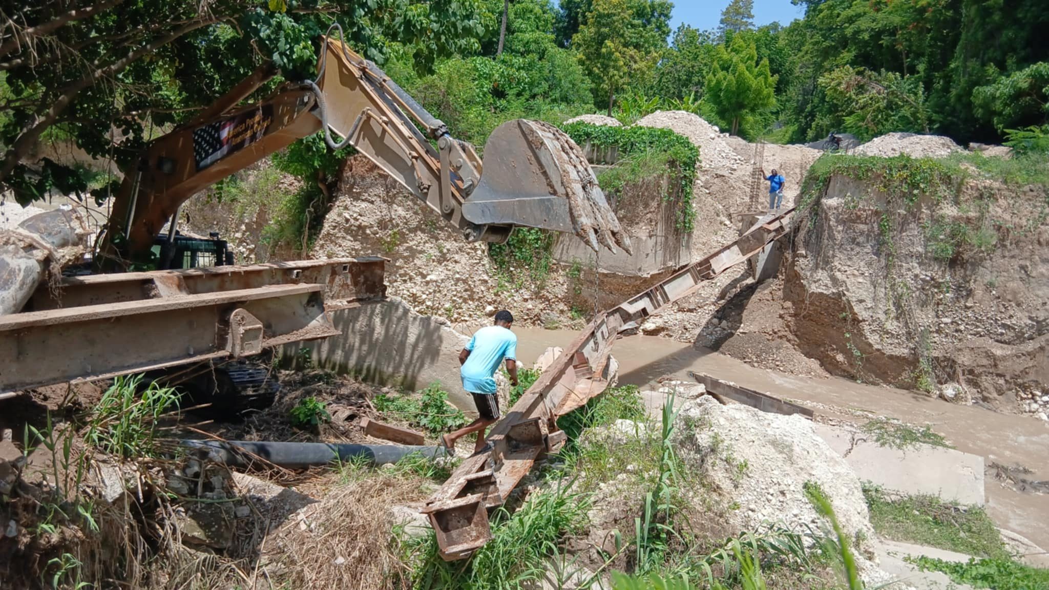 Réhabilitation du réseau d&rsquo;eau de Saint-Marc, phase 3