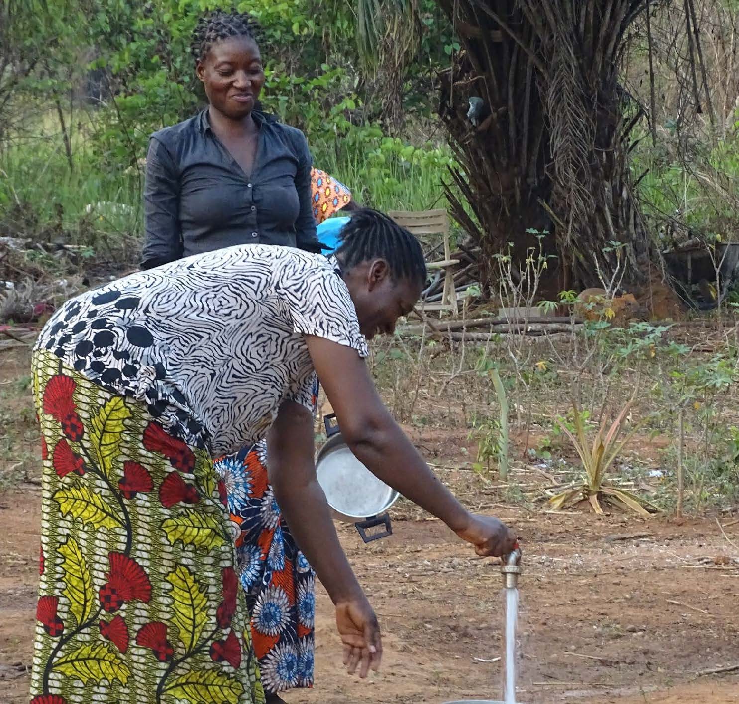 Alimentation en eau potable pour les habitants de Sola